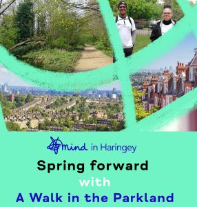 Spring Forward walk poster